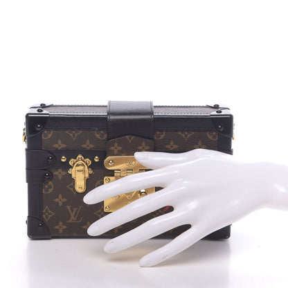 Louis Vuitton Monogram Petite Malle Black 2 of 9