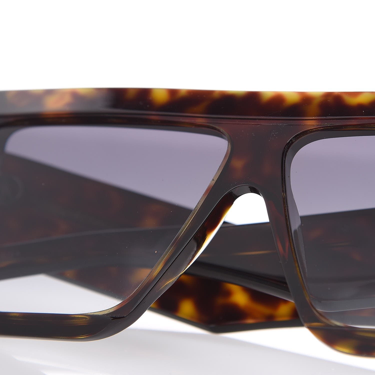 Celine Flat Top Sunglasses CL 40030I Havana 7 of 7