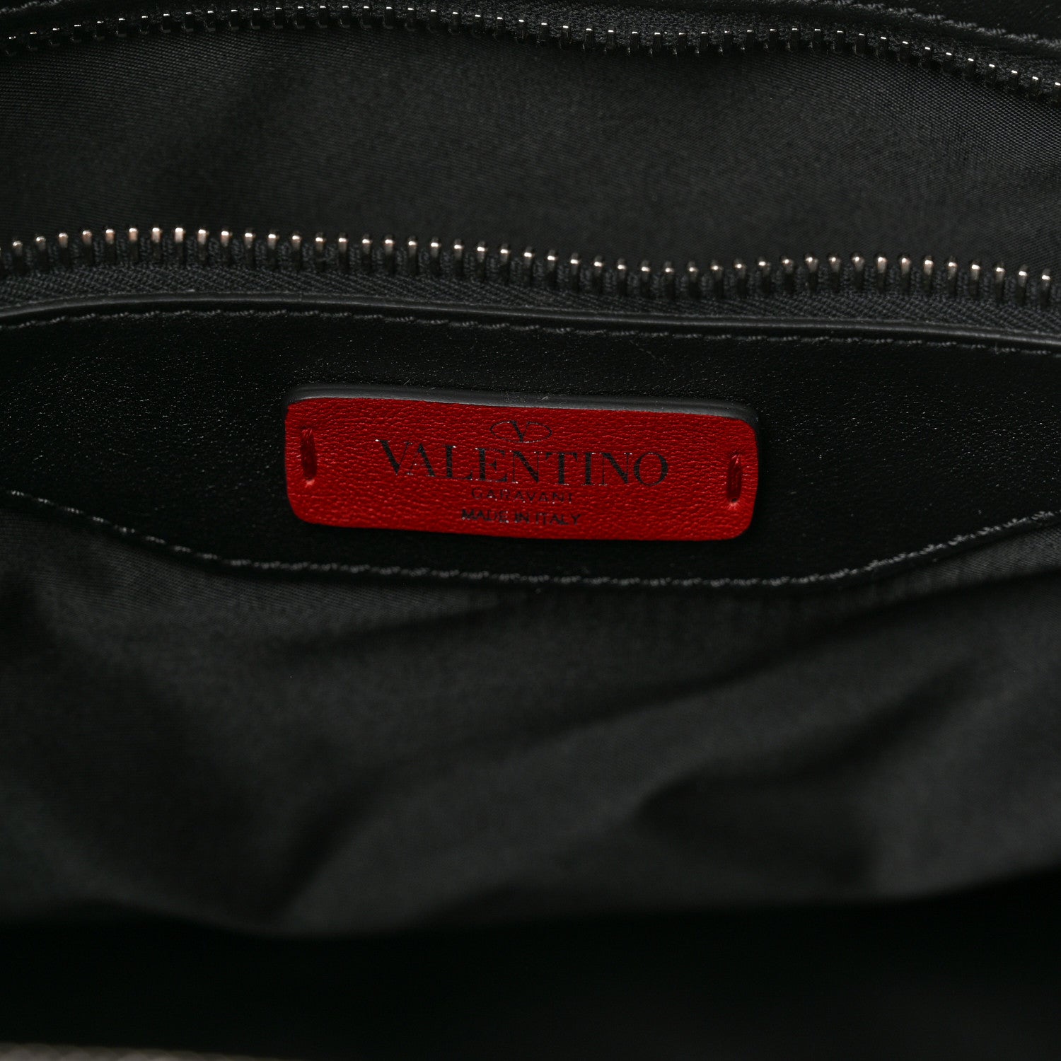 Valentino Garavani Nylon Ribbon VLTN Duffle Bag Black 6 of 9