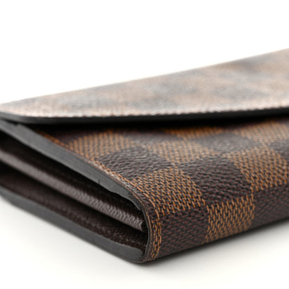 Louis Vuitton Damier Ebene Sarah Wallet NM 7 of 17