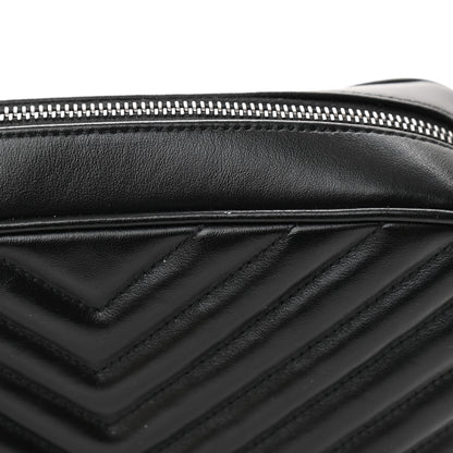 Saint Laurent Calfskin Matelasse Monogram Lou Camera Bag Black 13 of 13