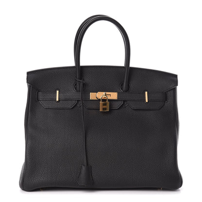 Hermes Togo Birkin 35 Black 1 of 10