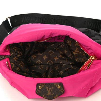 Louis Vuitton Econyl Monogram Pillow Maxi Multi Pochette Accessories Black Fuchsia 5 of 17