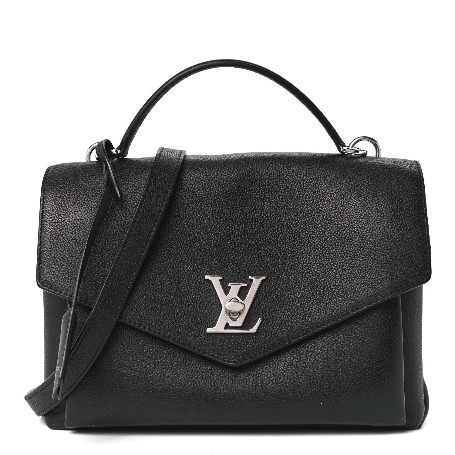 Louis Vuitton Soft Calfskin My Lockme Top Handle Black 1 of 13