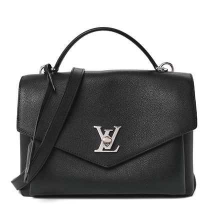 Louis Vuitton Soft Calfskin My Lockme Top Handle Black 1 of 13
