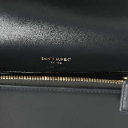 Saint Laurent Smooth Calfskin Monogram Kate Belt Bag Dark Leaf 6 of 16