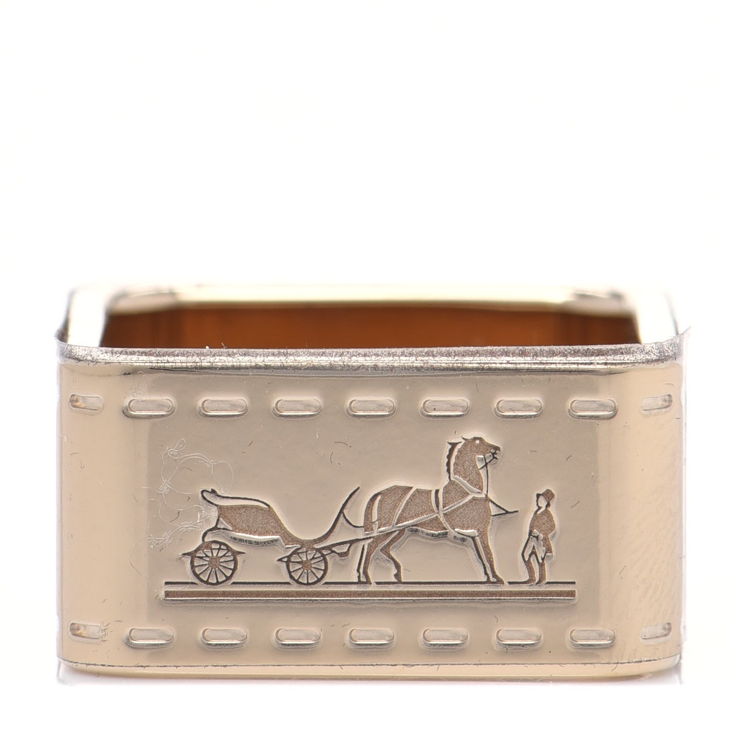 Hermes Permabrass Bolduc Scarf Ring 1 of 3