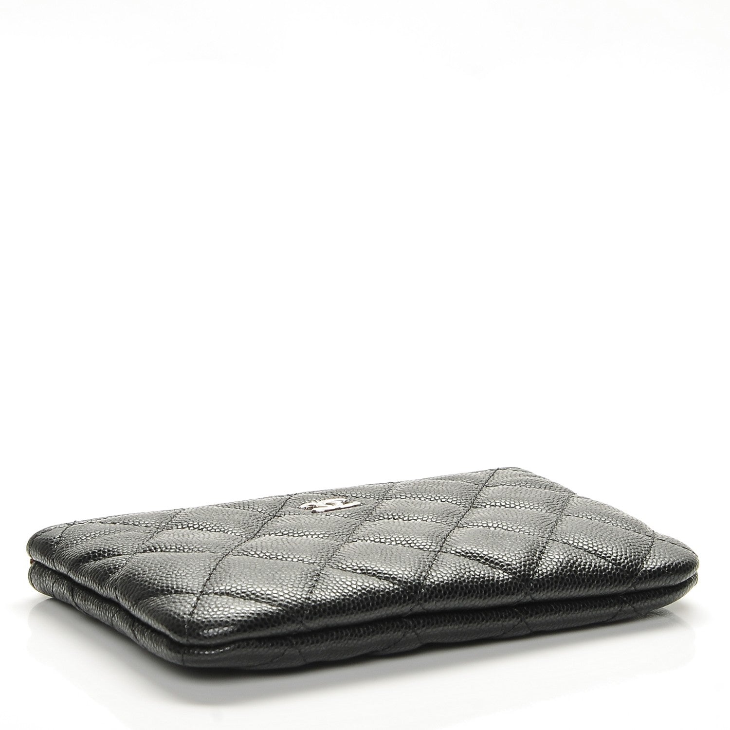 Chanel Caviar Quilted Small Cosmetic Case Black 4 of 7