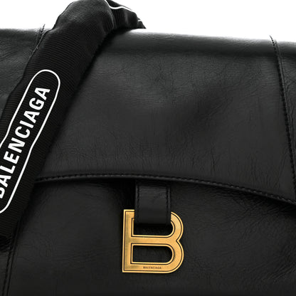 Balenciaga Paper Calfskin S Downtown Chain Shoulder Bag Black 8 of 10