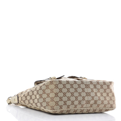 Gucci Monogram Pocket Hobo Off White 4 of 14