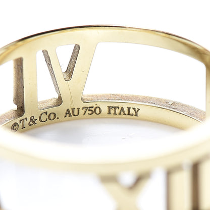 Tiffany 18K Yellow Gold Atlas Open Ring 52 6 5 of 5