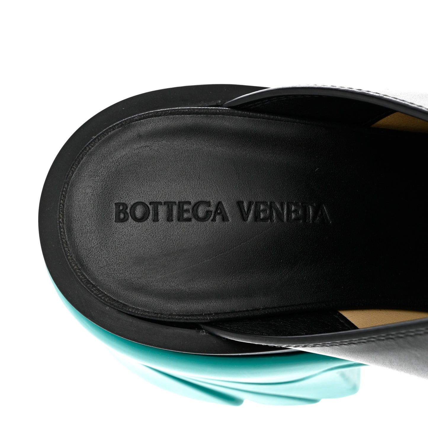 Calfskin Flash Pump Clogs 37 Black Neptune