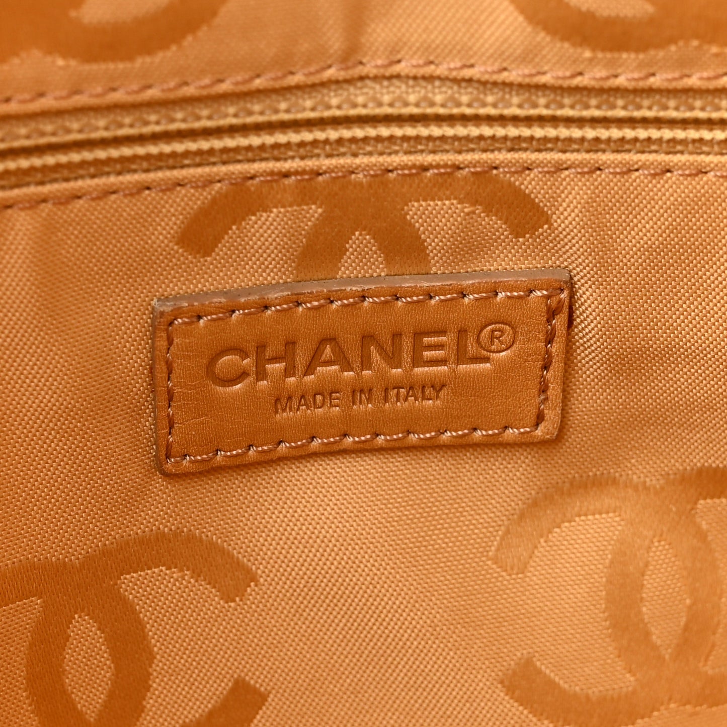 Calfskin Wild Stitch Duffel Bag Beige