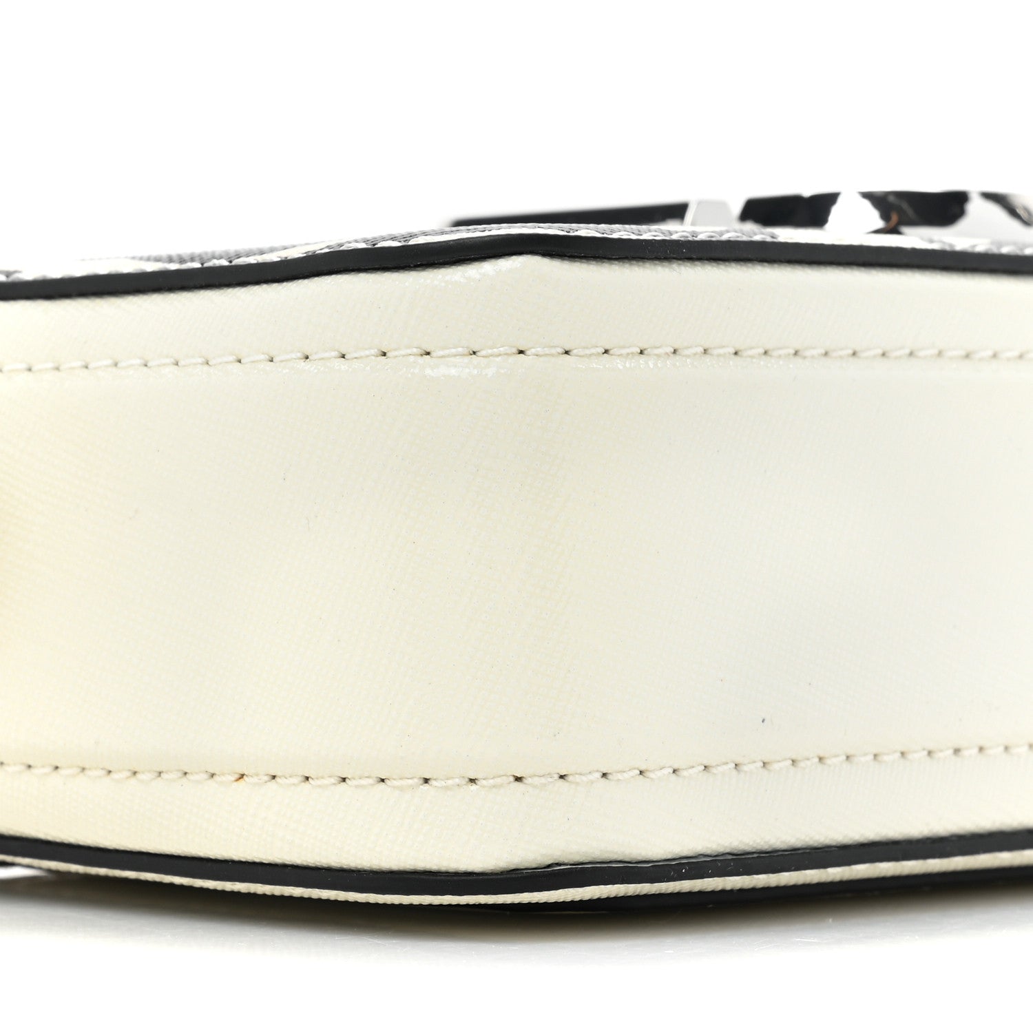 Marc Jacobs X Peanuts Saffiano Small Snoopy Snapshot Camera Bag White Black 9 of 12