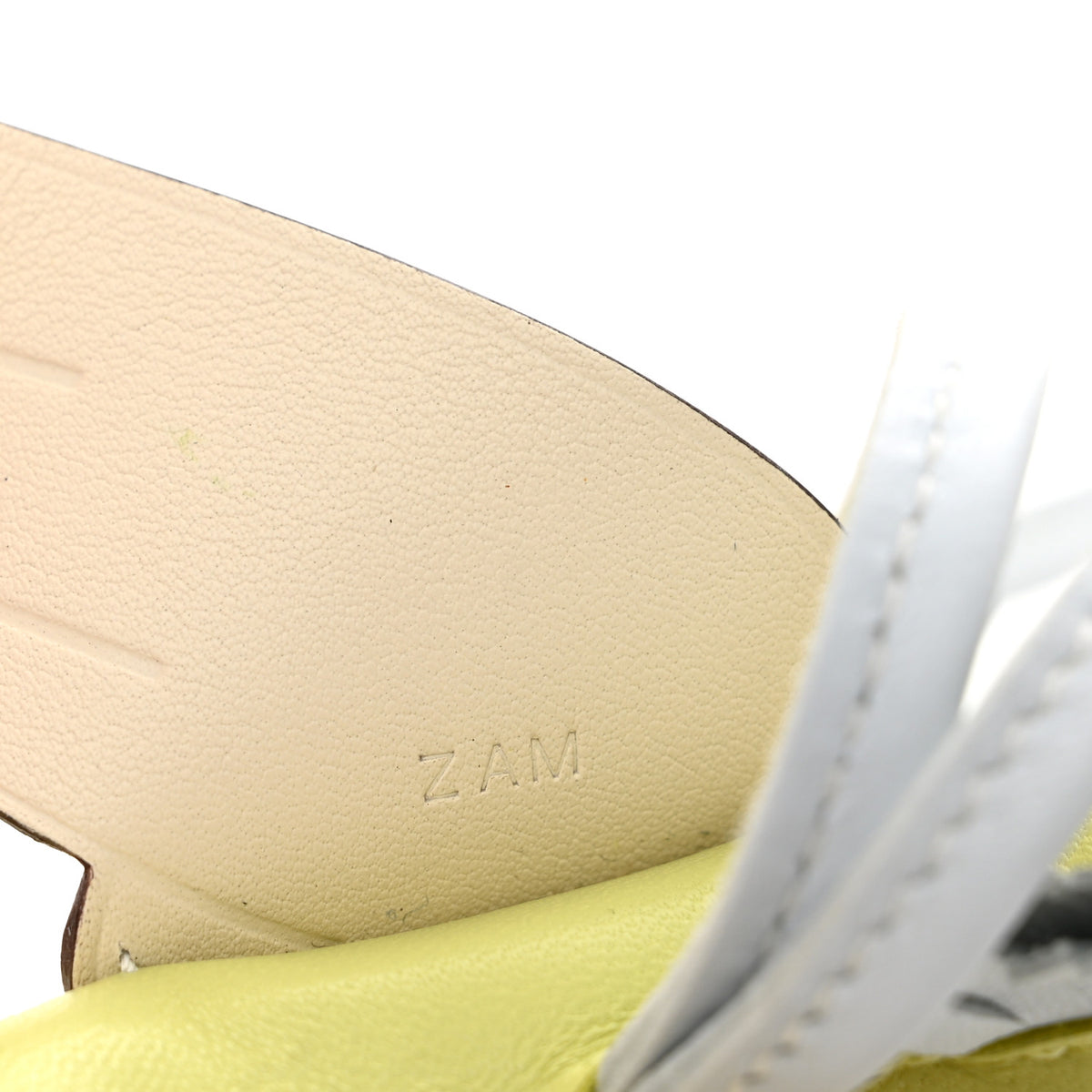 Hermes Milo Lambskin Grigri Rodeo Pegase Horse Bag Charm GM Jaune Bourgeon Bleu Brume Nata 4 of 6