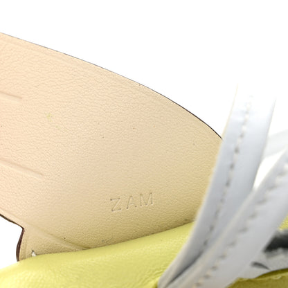 Hermes Milo Lambskin Grigri Rodeo Pegase Horse Bag Charm GM Jaune Bourgeon Bleu Brume Nata 4 of 6