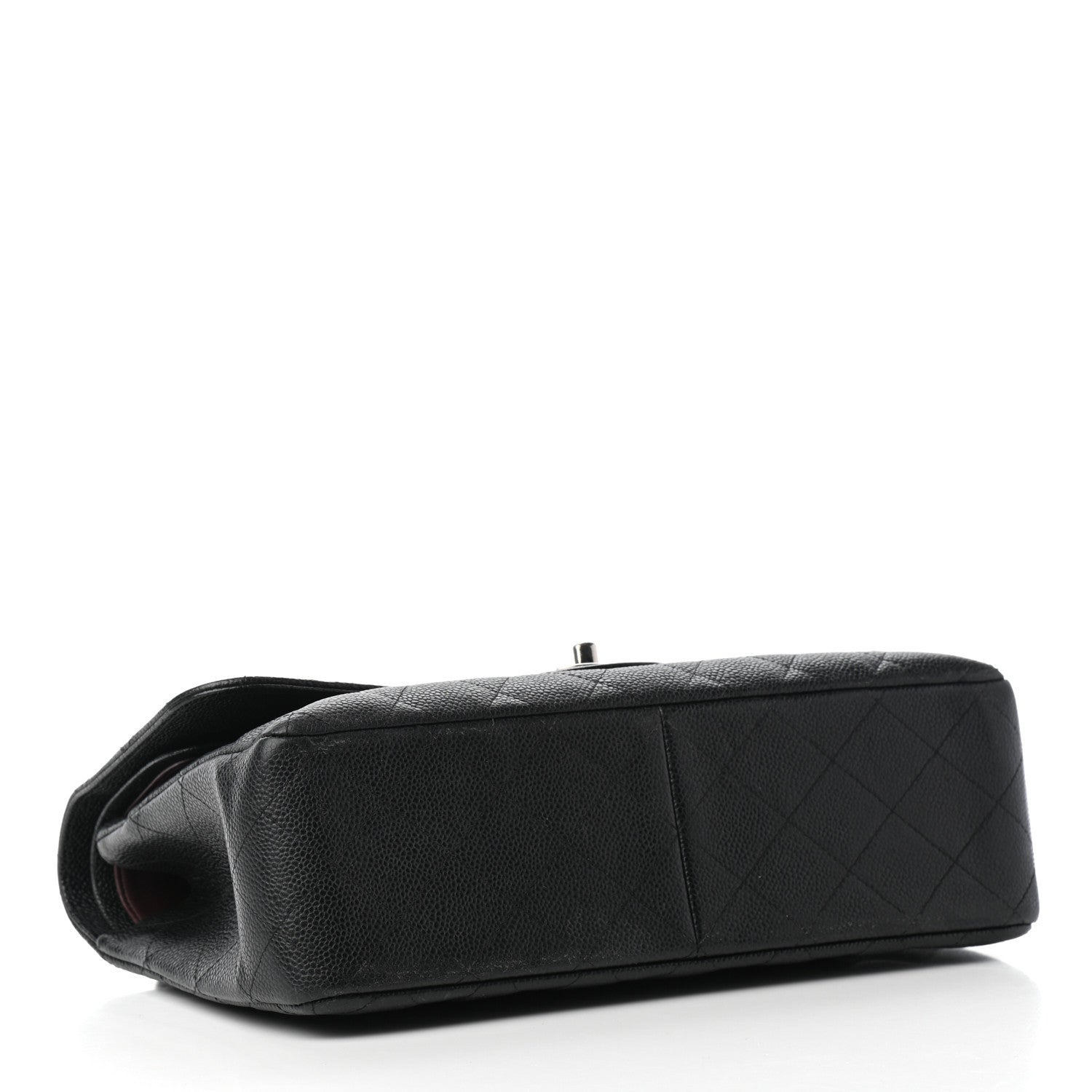 Chanel Caviar Quilted Jumbo Double Flap Black 3 of 8