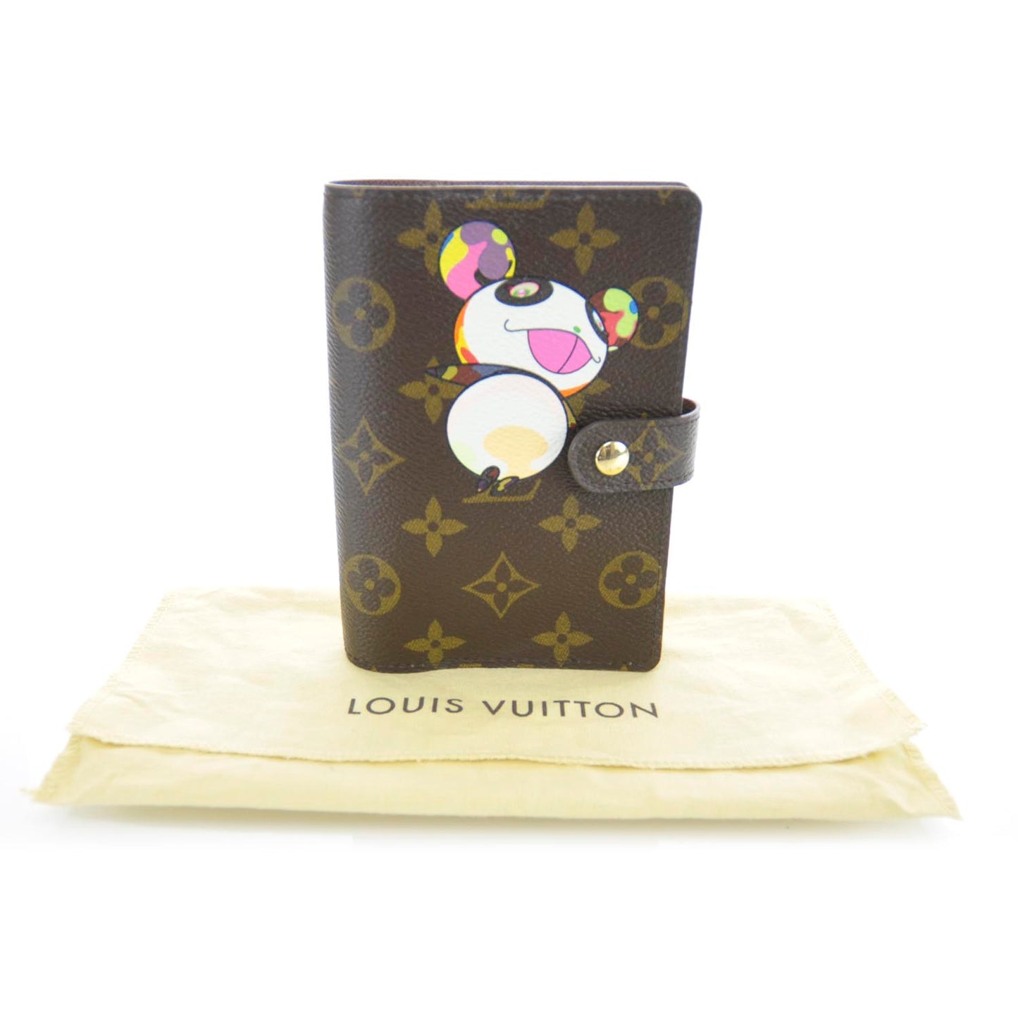 Monogram Panda Agenda Cover