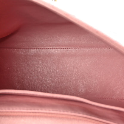 Chanel Caviar Quilted Jumbo Kelly Flap Pink 5 of 9