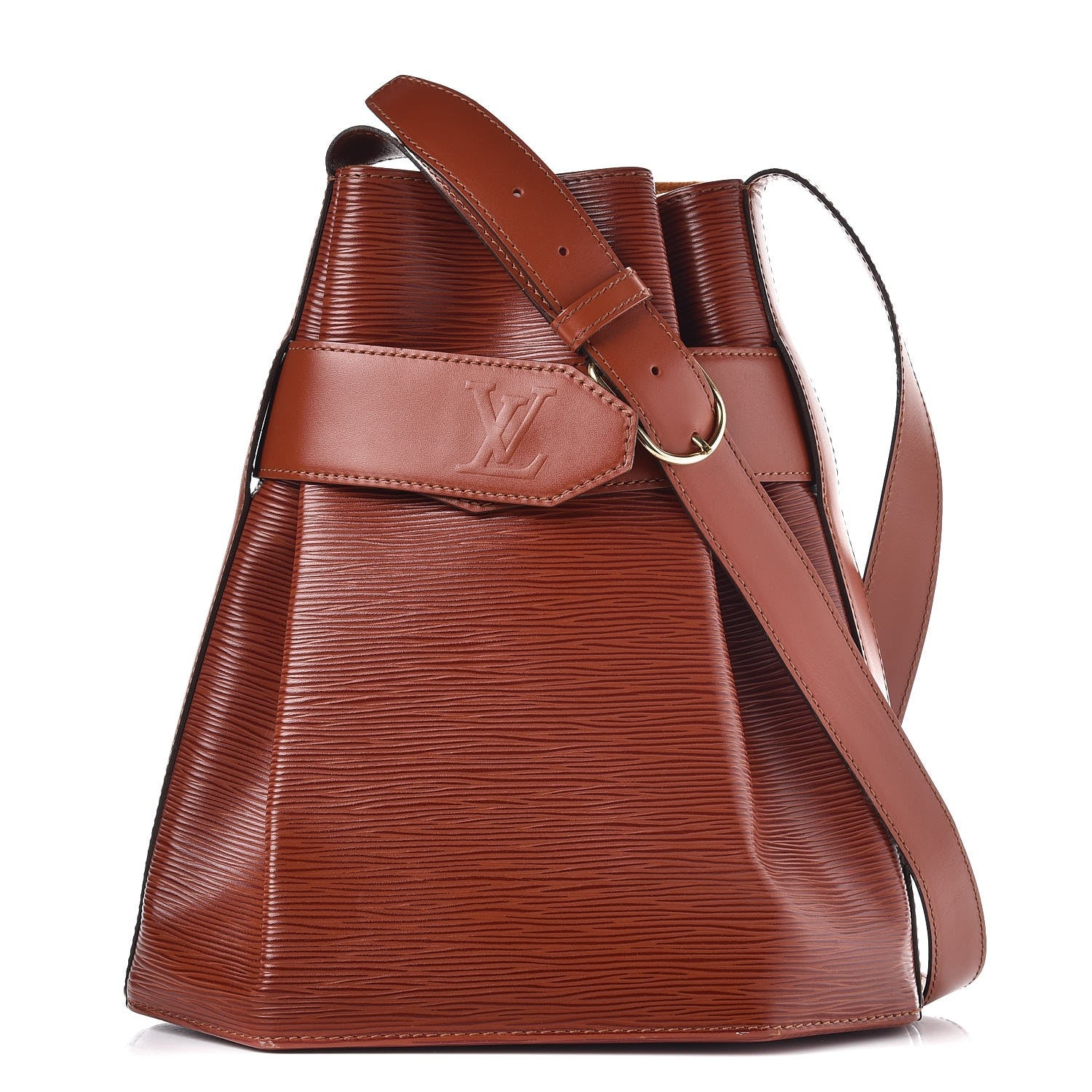 Louis Vuitton Epi Sac D'Epaule Kenyan Fawn 1 of 6