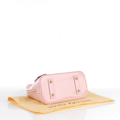 Louis Vuitton Vernis Alma BB Rose Ballerine 4 of 9