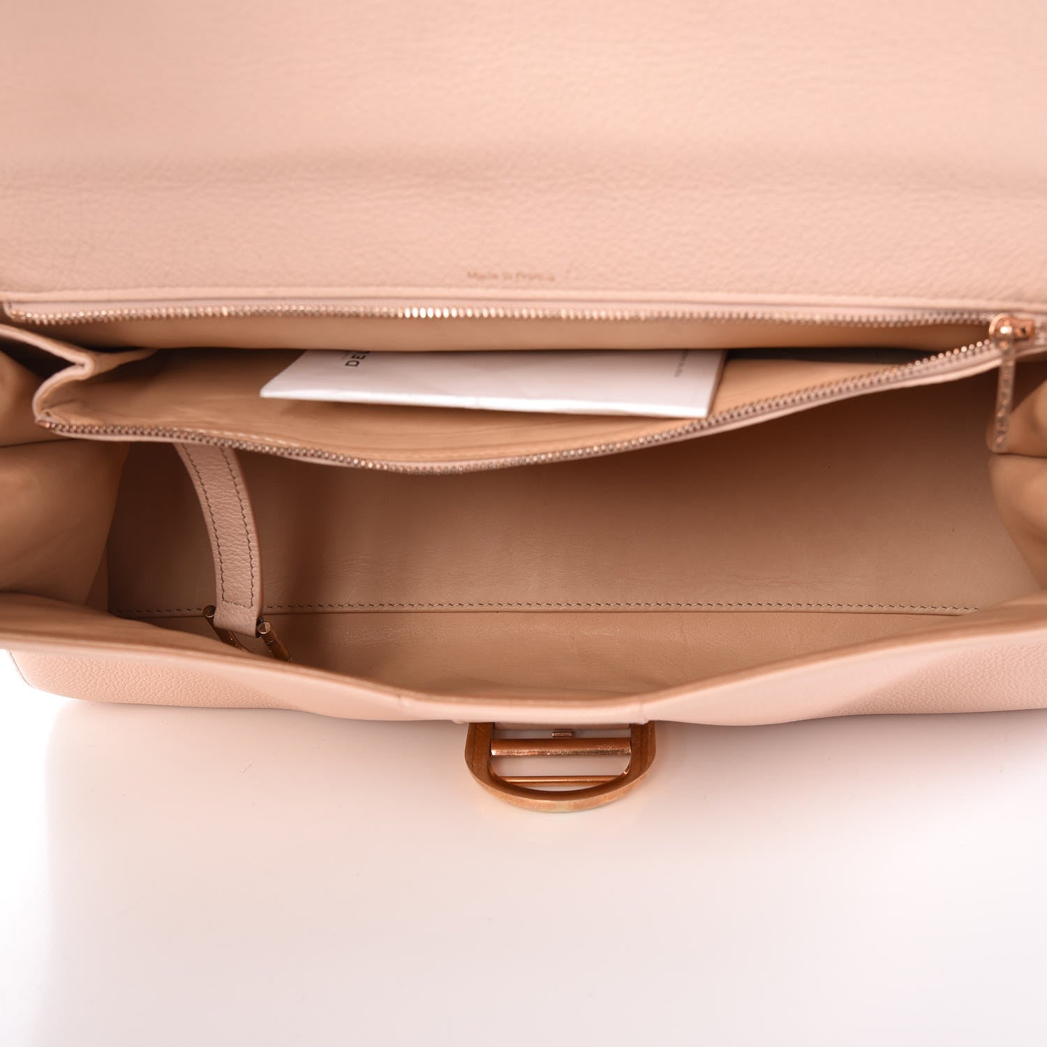 Delvaux Grained Calfskin Brillant East West Satchel Nakuru 6 of 14