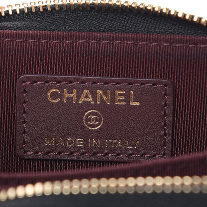 Chanel Caviar Quilted Zip Coin Purse Black 6 of 8
