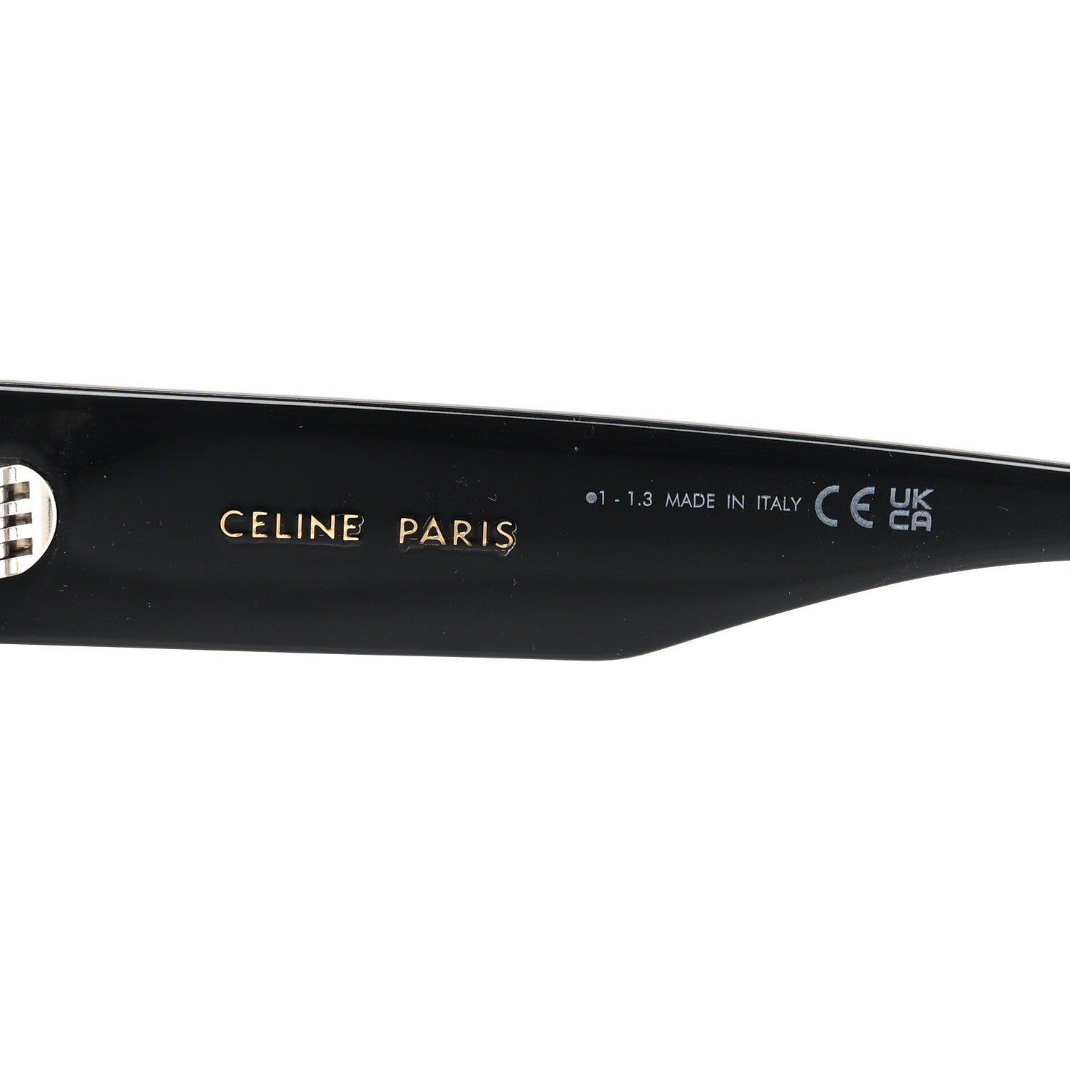 Celine Acetate Cat Eye Sunglasses CL40197U Black 5 of 7