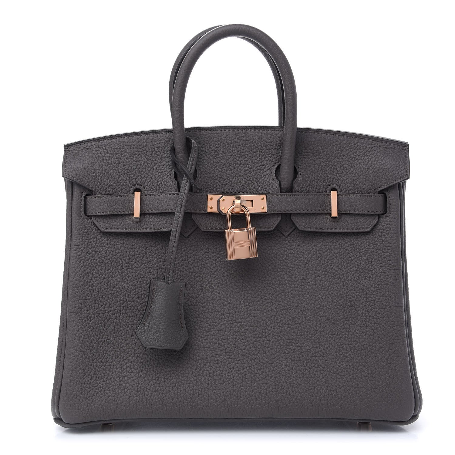 Hermes Togo Birkin 25 Etain 1 of 11