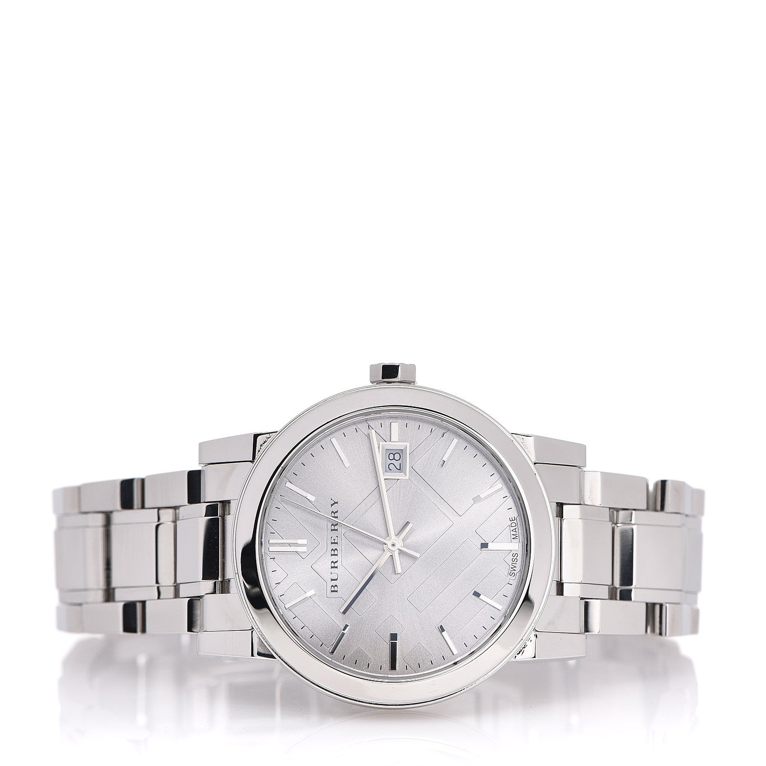 Burberry Stainless Steel 34mm The City Quartz Watch BU9143 2 of 5