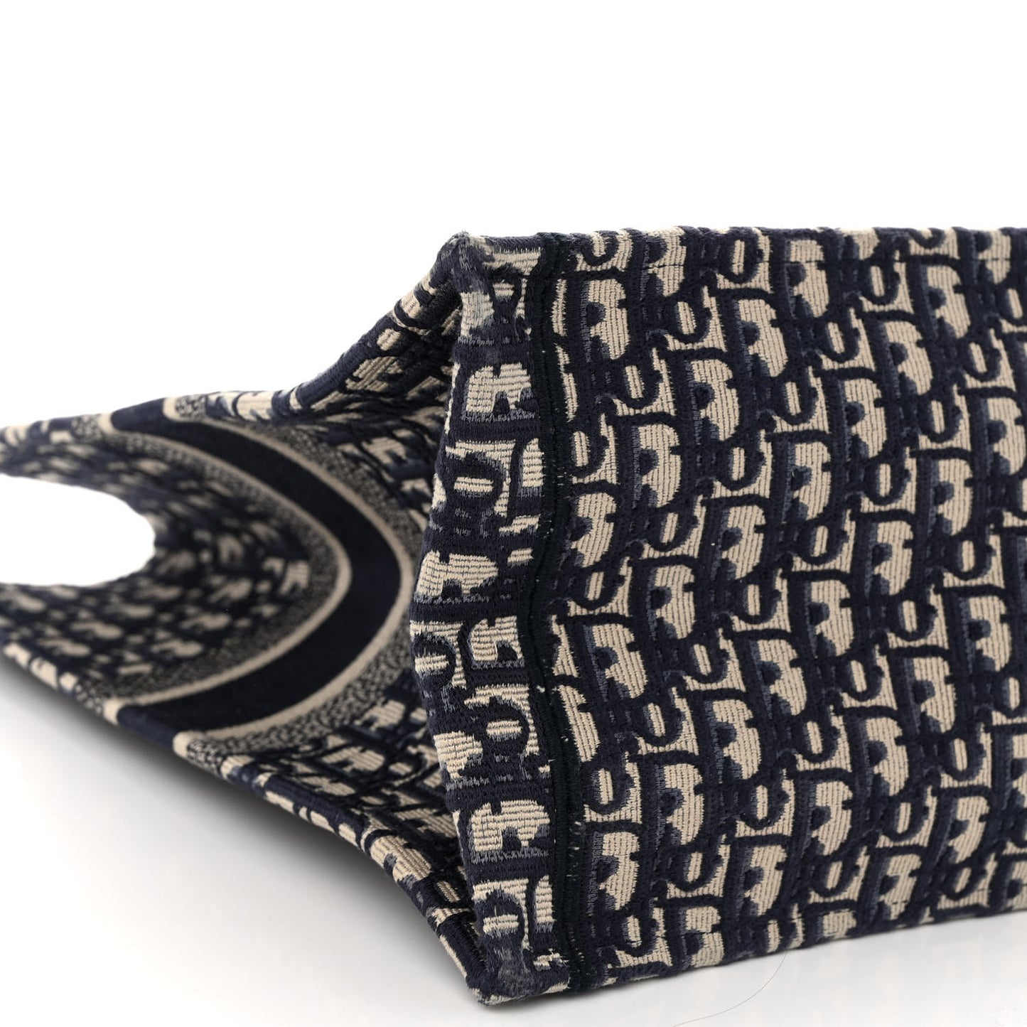 Oblique Large Book Tote Blue Multicolor