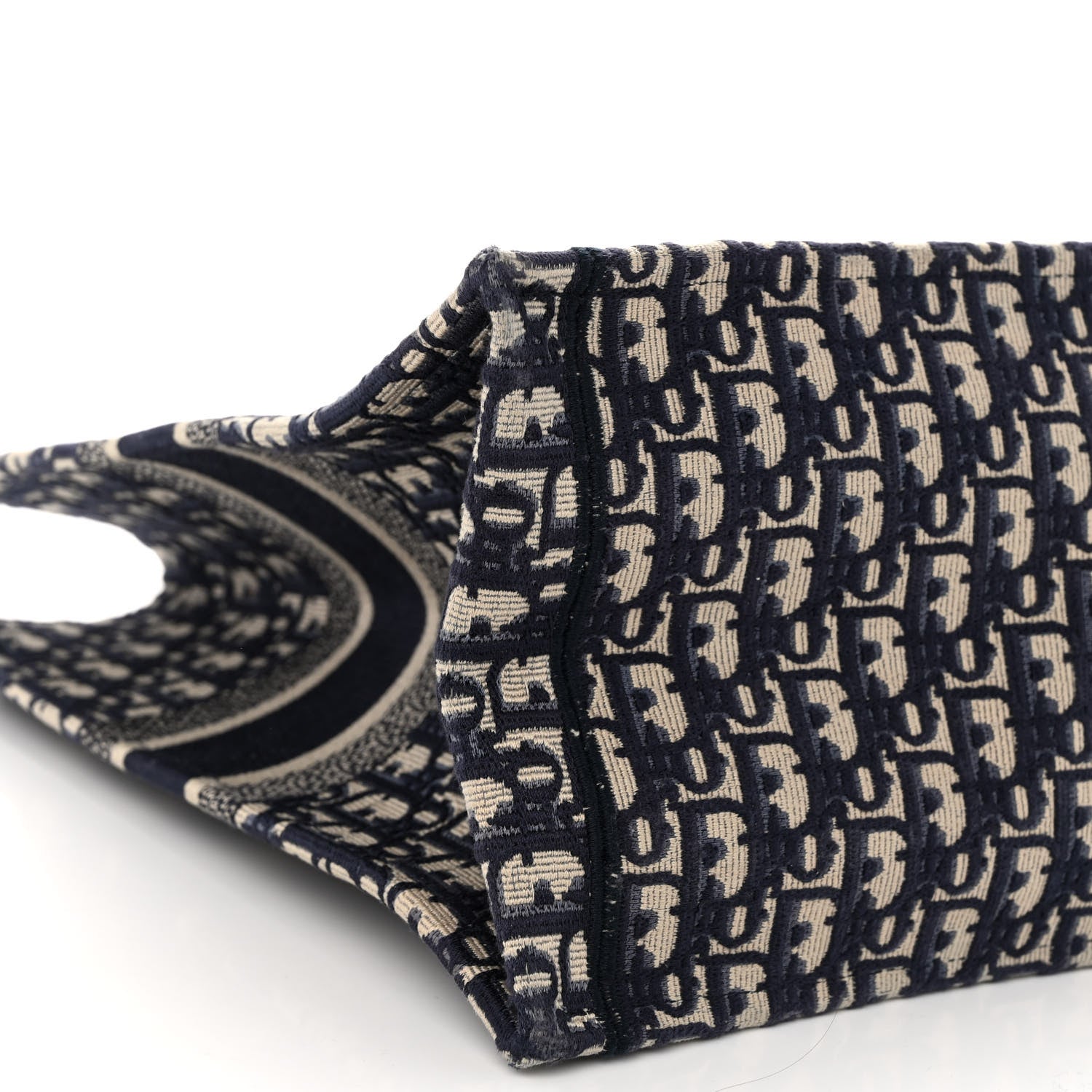 Christian Dior Oblique Large Book Tote Blue Multicolor 8 of 11