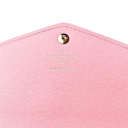 Louis Vuitton Monogram Jungle Dots Sarah Wallet Sugar Pink Poppy 6 of 8