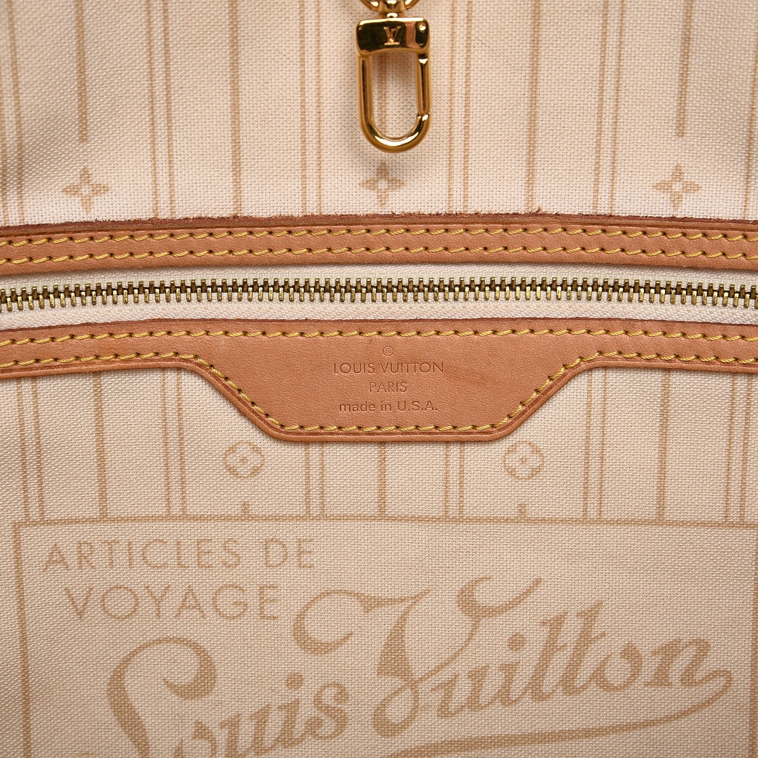 Louis Vuitton Damier Azur Neverfull MM 6 of 18