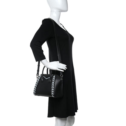 Givenchy Smooth Calfskin Mini Chain Weave Antigona Black 2 of 9