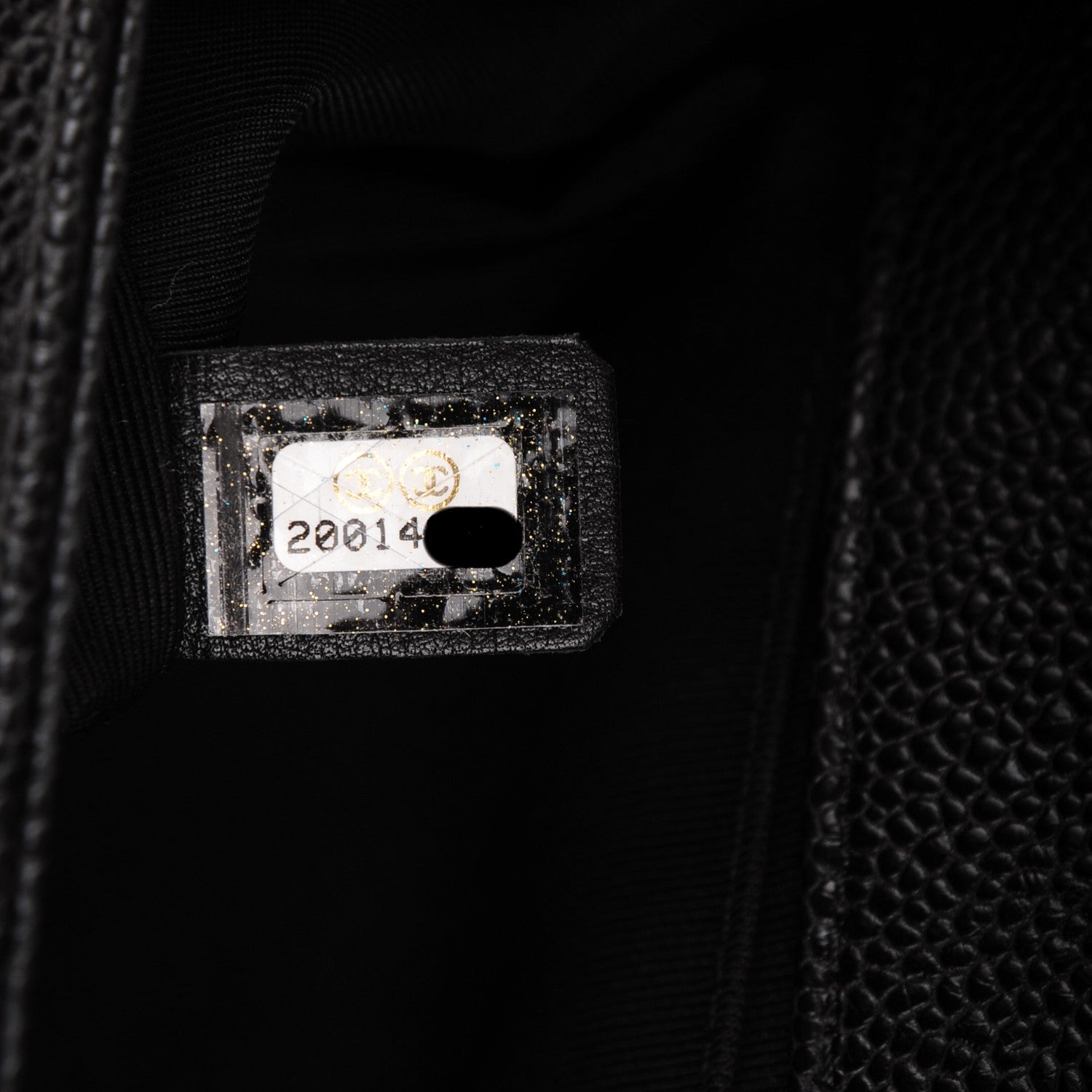 Chanel Caviar Quilted Medium Boy Flap Black 7 of 7