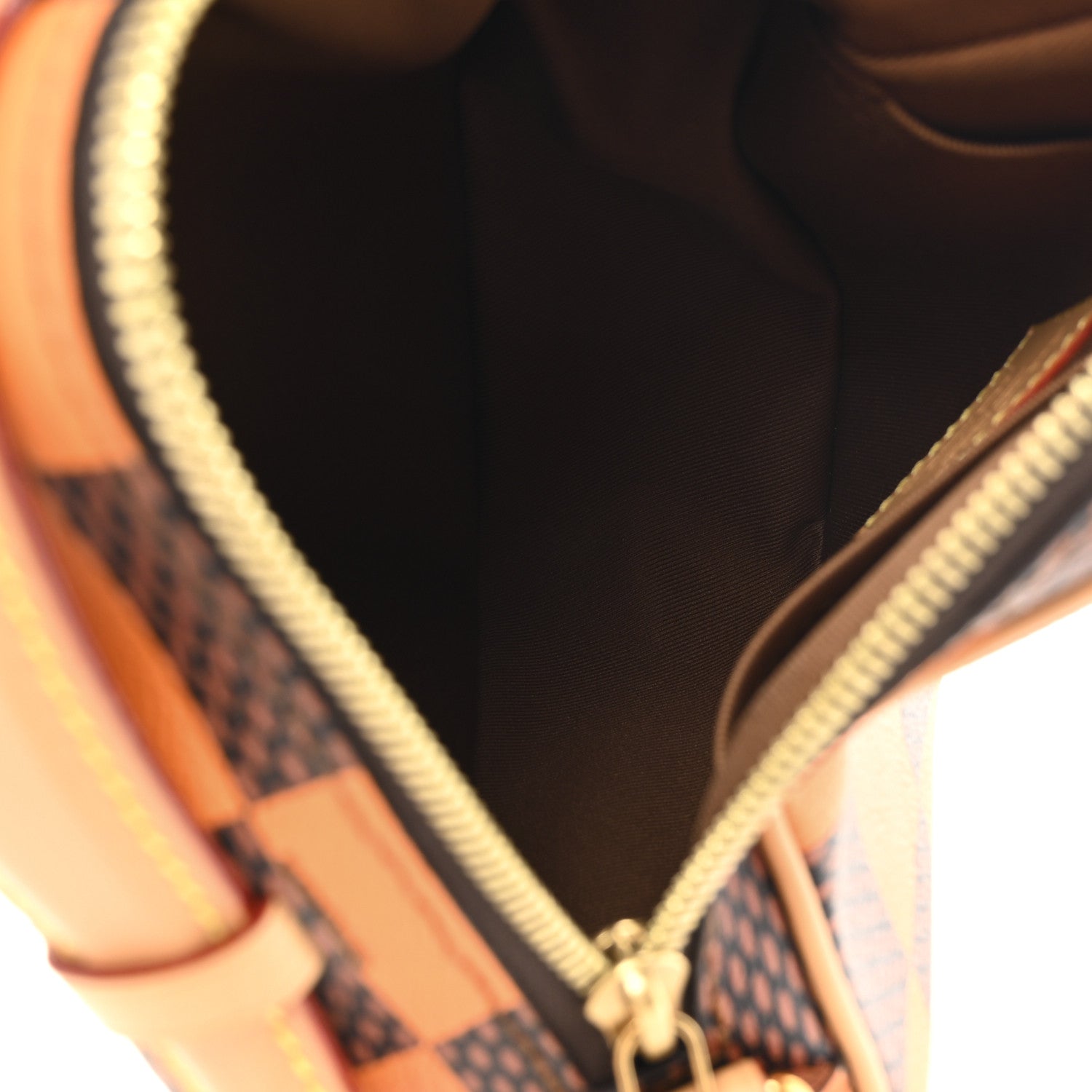Louis Vuitton Damier Pop Chess Messenger Orange 5 of 9