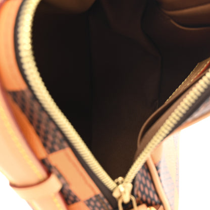 Louis Vuitton Damier Pop Chess Messenger Orange 5 of 9