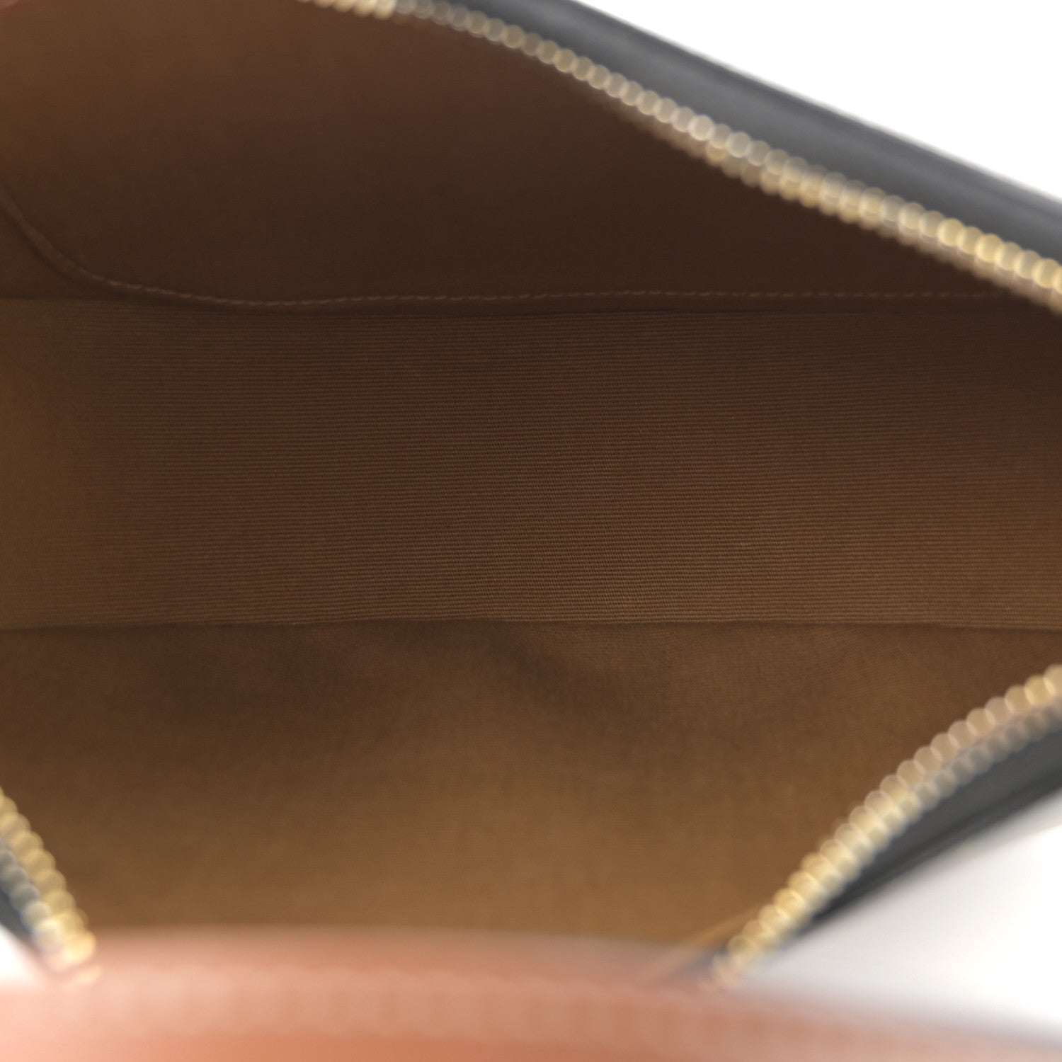 Celine Canvas Calfskin Camouflage Ava Logo Triomphe Shoulder Bag Khaki 5 of 10