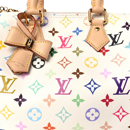 Louis Vuitton LV X TM Monogram Multicolor Speedy Bandouliere 25 White 7 of 12