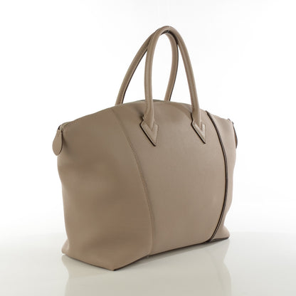 Louis Vuitton Veau Cachemire Soft Lockit MM Galet 3 of 8