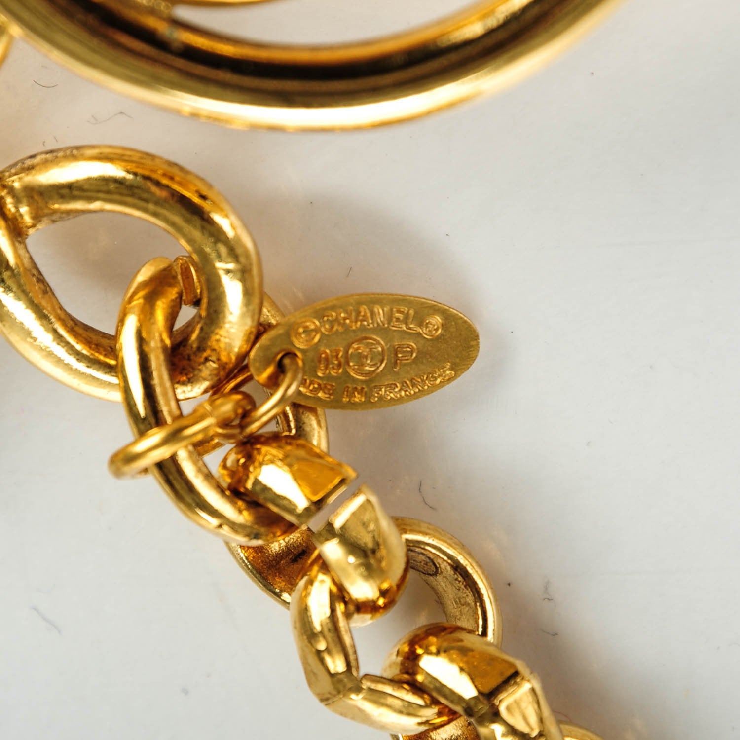 Chanel Chain CC Belt Gold 3 of 5