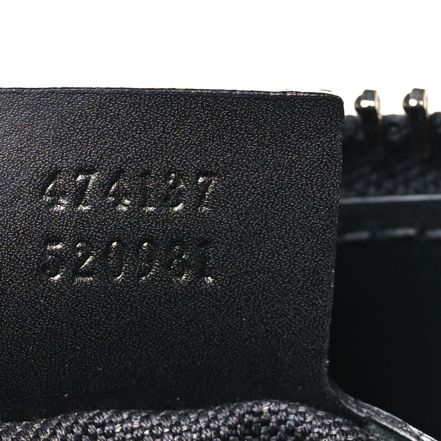 Gucci GG Supreme Monogram Web Small Flat Messenger Bag Black Grey 7 of 10