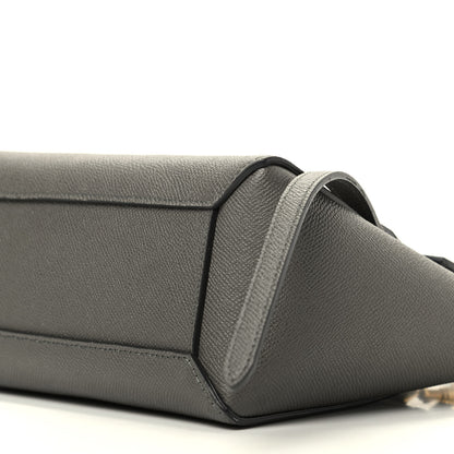 Celine Grained Calfskin Nano Belt Bag Grey 7 of 9