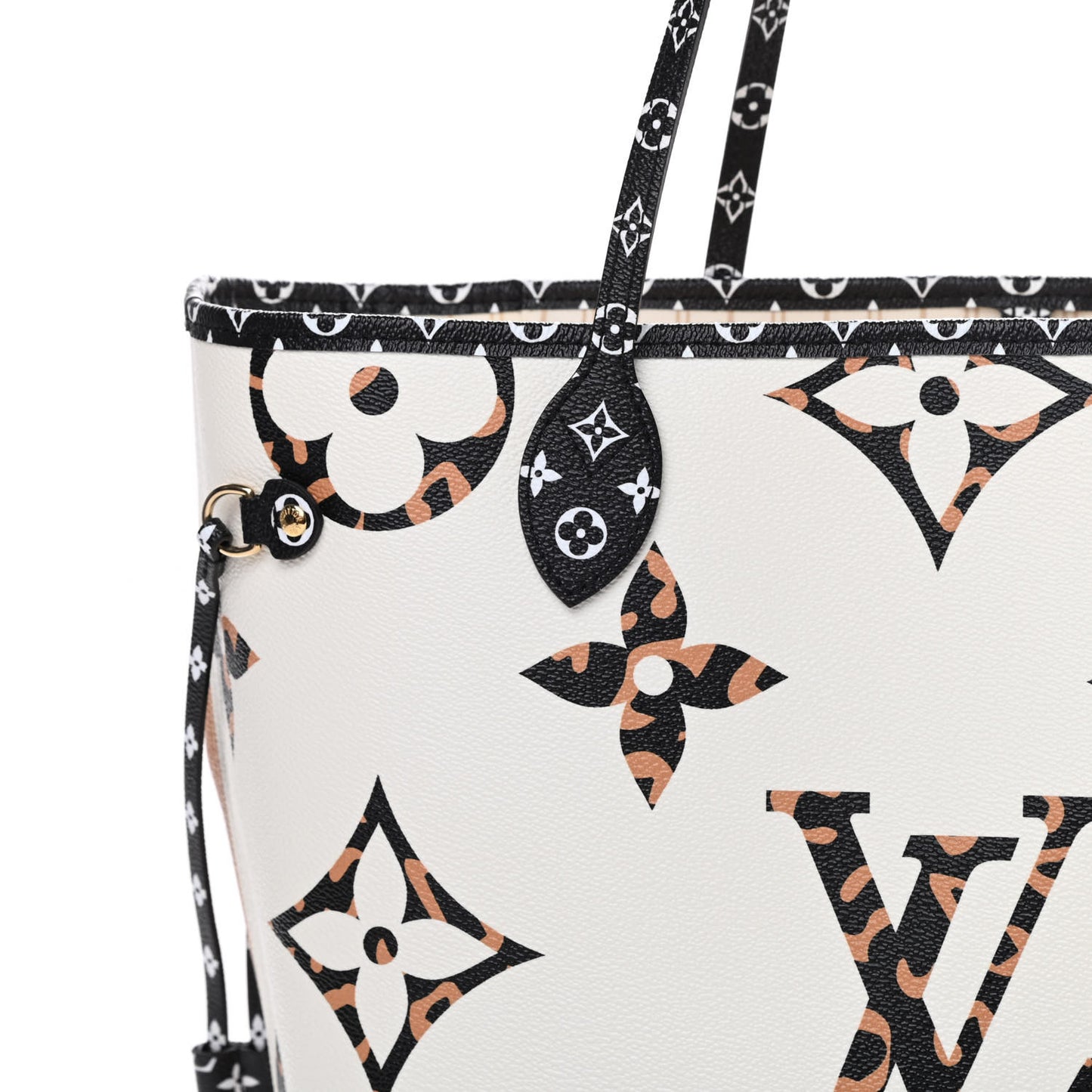 Monogram Giant Jungle Neverfull MM Ivory