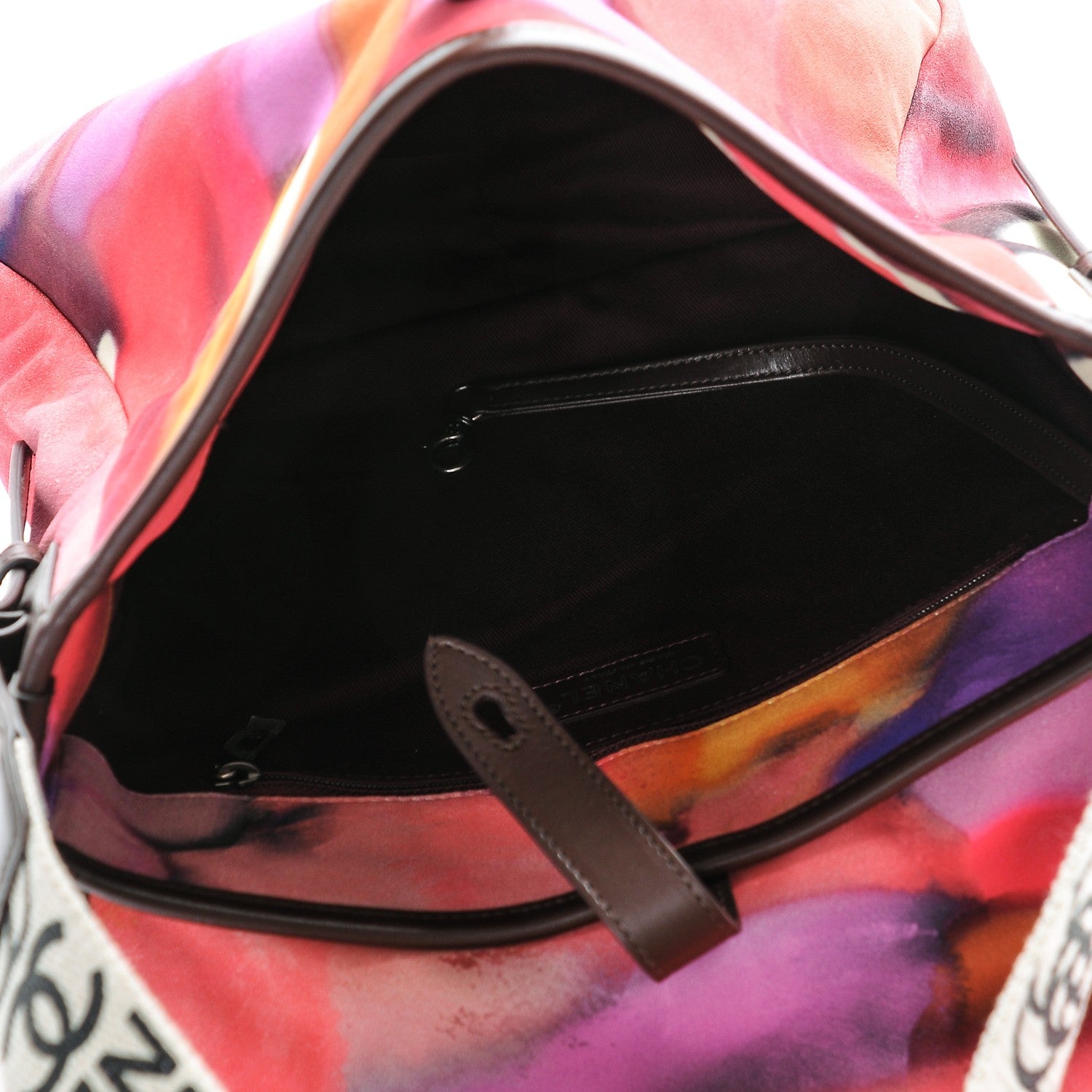 Chanel Printed Ultra Soft Lambskin Medium Flower Power Messenger 5 of 7