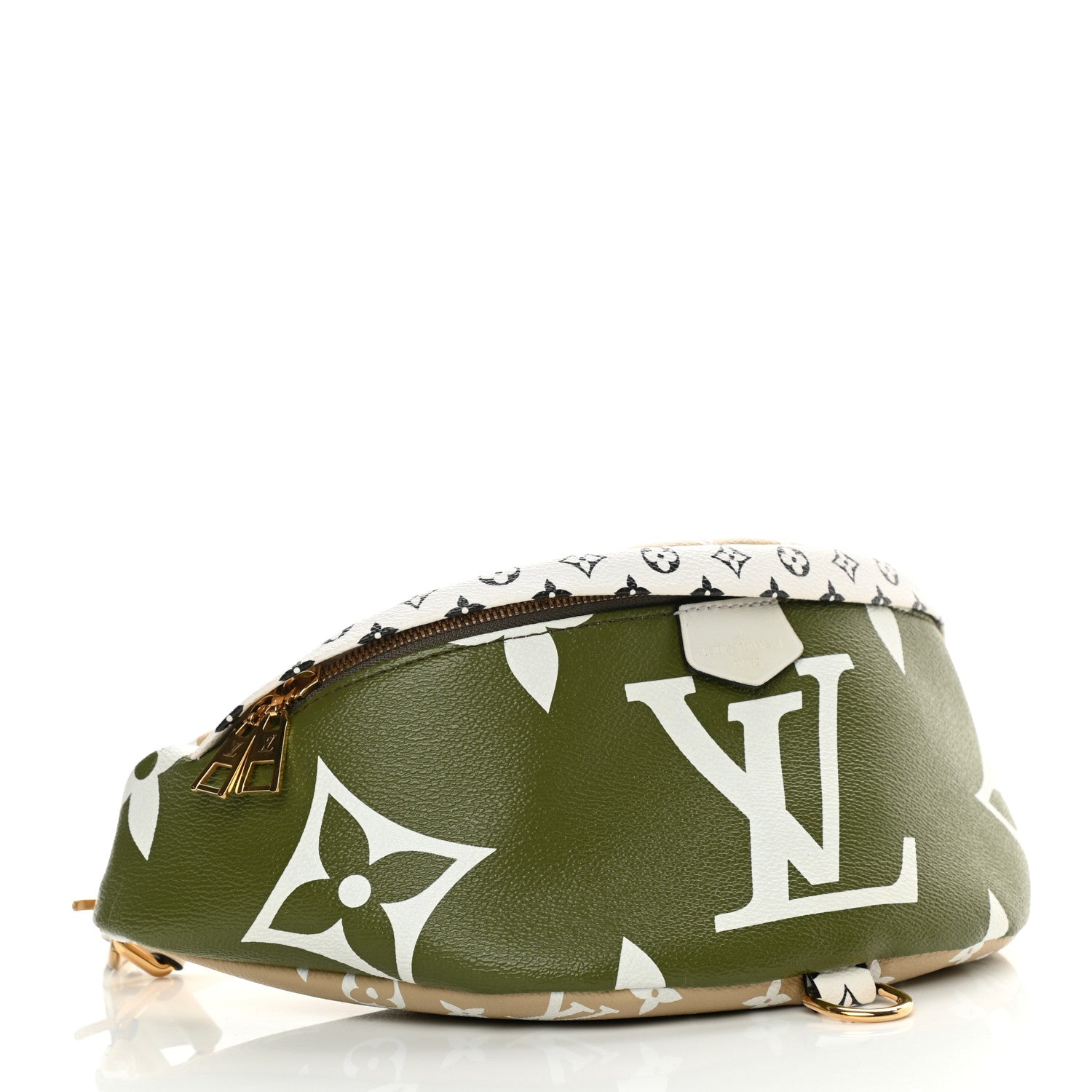 Louis Vuitton Monogram Giant Bumbag Kaki Beige 4 of 14
