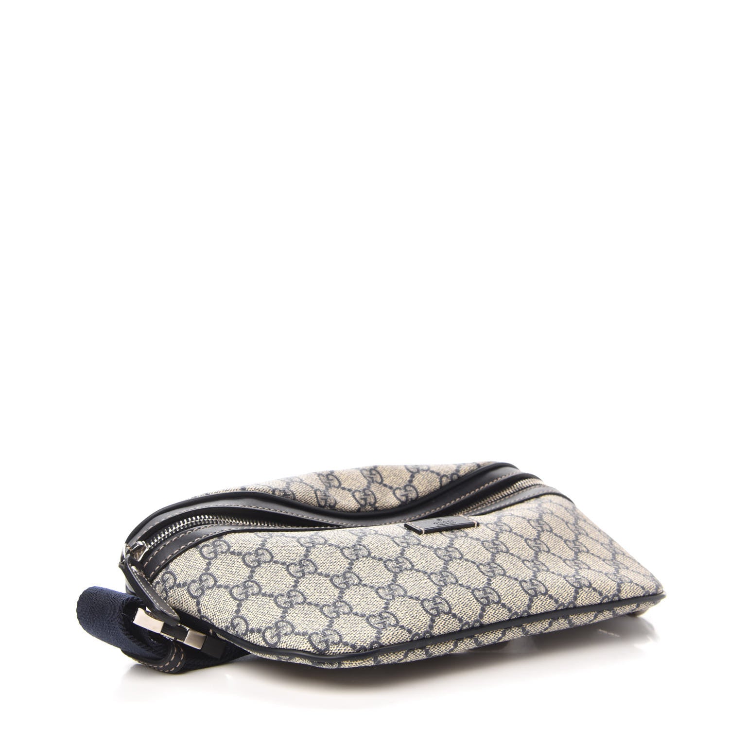 Gucci GG Supreme Monogram Belt Bag Navy 4 of 10