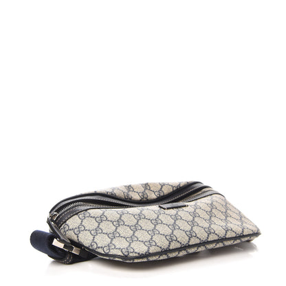 Gucci GG Supreme Monogram Belt Bag Navy 4 of 10