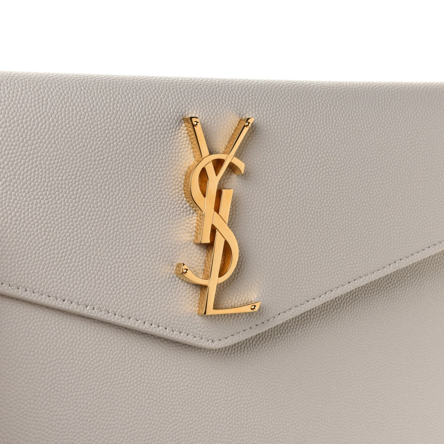 Saint Laurent Grain De Poudre Uptown Pouch Crema Soft 8 of 9